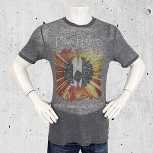 Pink Floyd Concert T Shirt Size Large Burnout Paper Thin Tee (FLAWED)